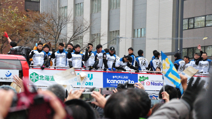 北海道日本ハムファイターズ優勝パレード２（2016/11/20）